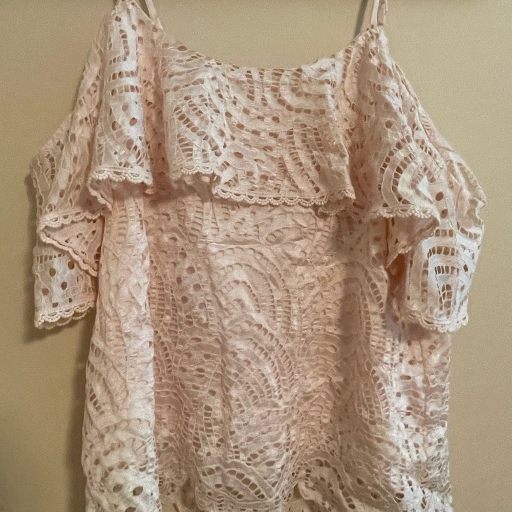 Everly Off the Shoulder Lace Top